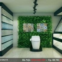 Thiết kế showroom thiết bị vệ sinh - Anh Cường - Nam Định